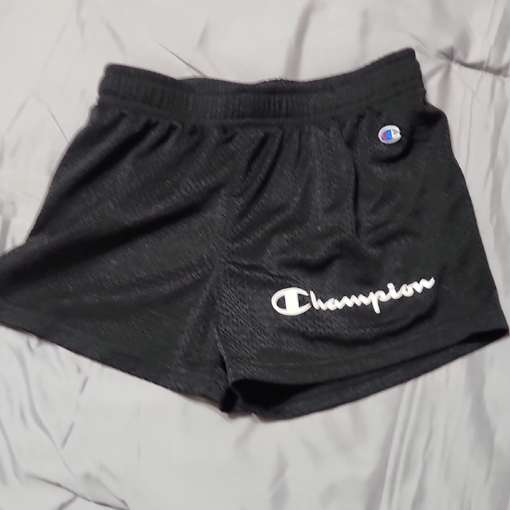Champion Jet Black Performance Shorts